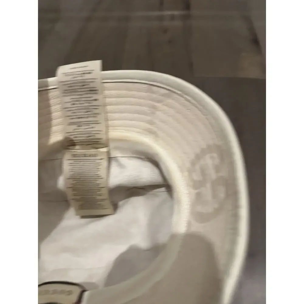 AUTHENTIC GUCCI JUMBO GG BUCKET HAT IVORY/CREAM MONOGRAM 651256 SZ M 57